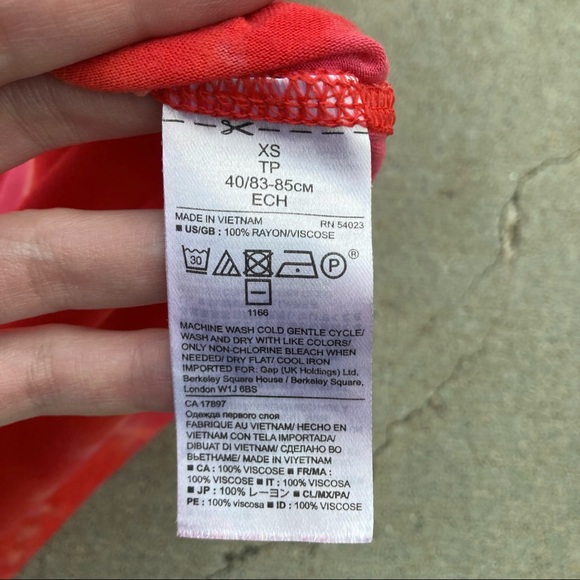 CUSTOM Banana Republic Tie Dye Tank Top XS - Picture 12 of 13